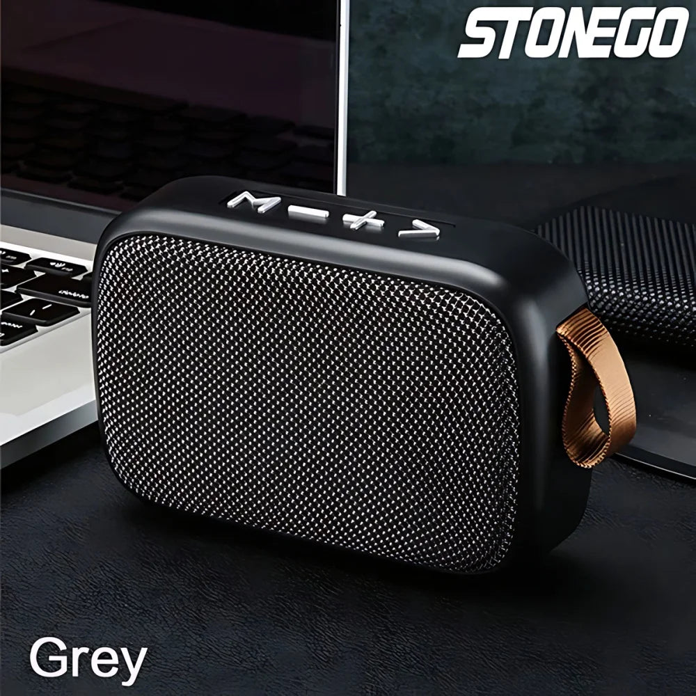 STONEGO 1PC Wireless Bluetooth Speaker Portable 3D Stereo Loudspeaker Outdoor Speaker Support FM TF Card