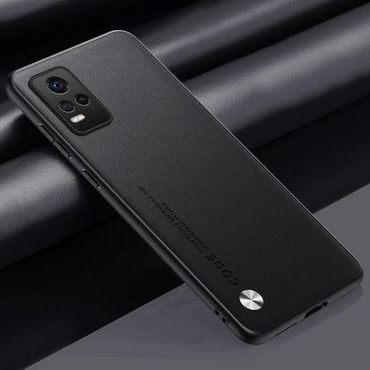 Luxury PU Leather Case For Vivo V21E 4G V20 SE Matte Cover Silicone Shockproof Protection Phone Case For Vivo V21 V21E 5G Coque