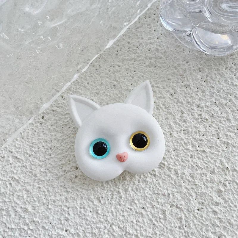 Air Sac Phone Holder  Korean INS  3D Cat Cellphone Finger Ring Stand  Mobile Phone Accessories for Iphone