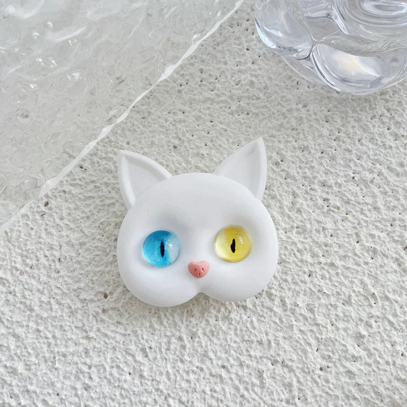 Air Sac Phone Holder  Korean INS  3D Cat Cellphone Finger Ring Stand  Mobile Phone Accessories for Iphone