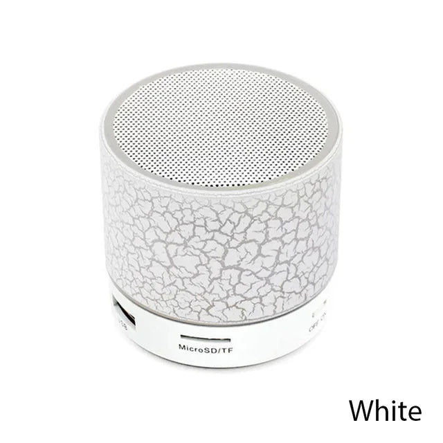 New Bluetooth Mini Speaker Wireless Speaker Colorful LED TF Card USB Subwoofer Portable MP3 Music Sound Column For PC Phone