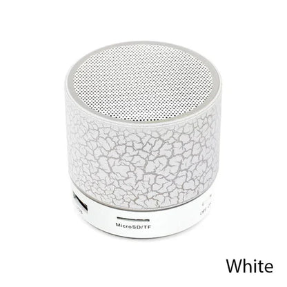 New Bluetooth Mini Speaker Wireless Speaker Colorful LED TF Card USB Subwoofer Portable MP3 Music Sound Column For PC Phone