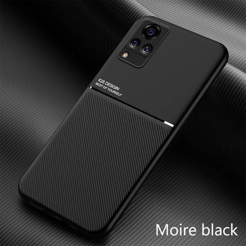 Luxury Leather Phone Case For Vivo V21 V21e V20 SE Y51 Y31 Y53S 4G Cover Silicone Case For Vivo Y20 Y30 Y20i Y20S Y11S Y12S