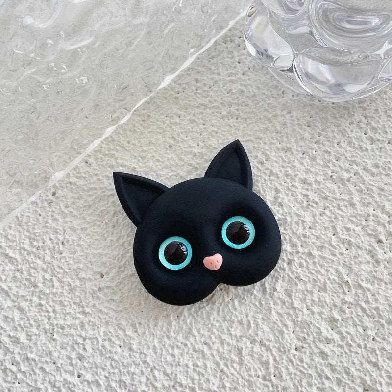 Air Sac Phone Holder  Korean INS  3D Cat Cellphone Finger Ring Stand  Mobile Phone Accessories for Iphone