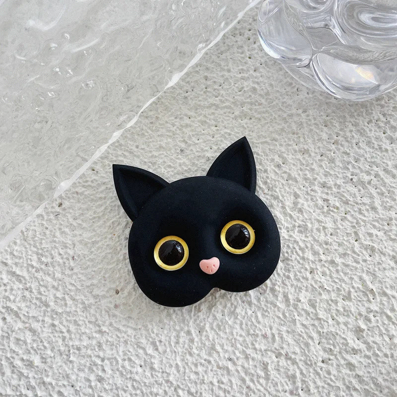 Air Sac Phone Holder  Korean INS  3D Cat Cellphone Finger Ring Stand  Mobile Phone Accessories for Iphone