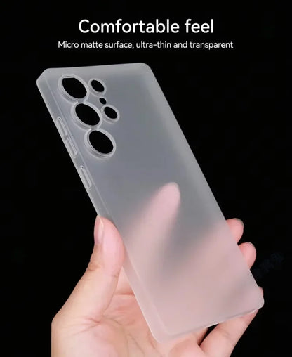 New Model For Samsung S25 Precision Hole Perfect Fit Thinnest 0.35mm Ultra Thin for Samsung galaxy S25 Ultra plus PP Case